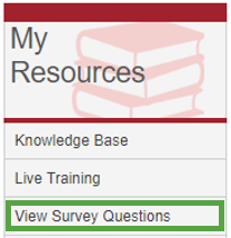 view survey questions